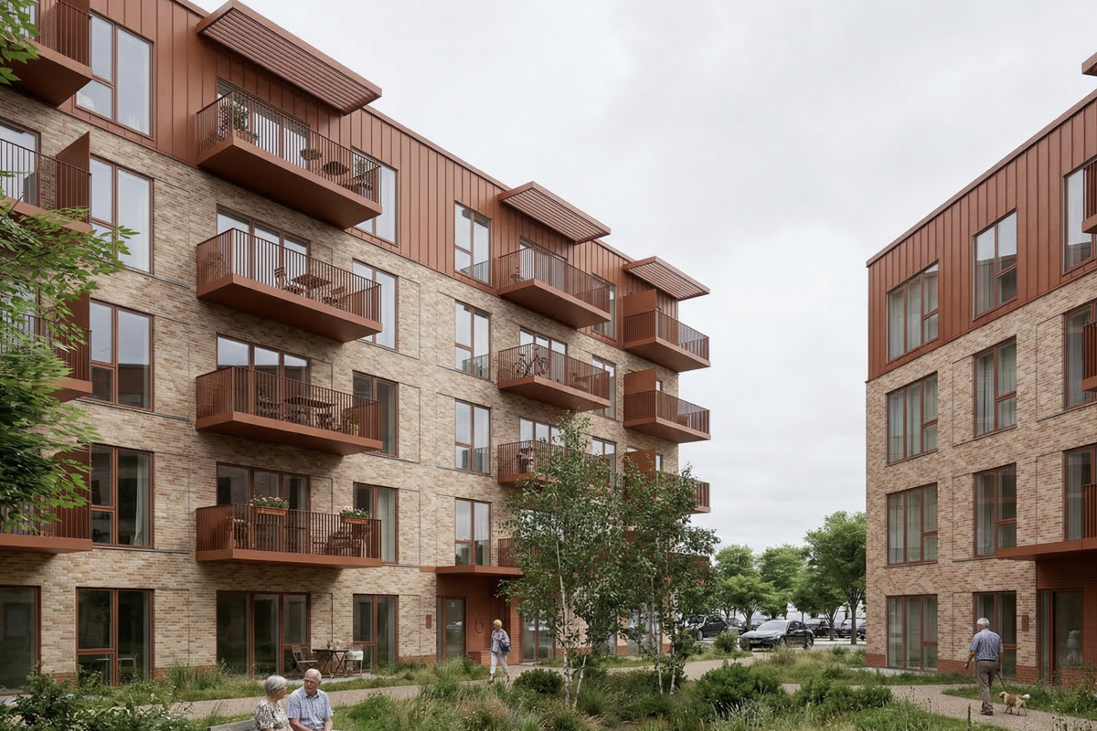 Boligprojekt flodbyen
