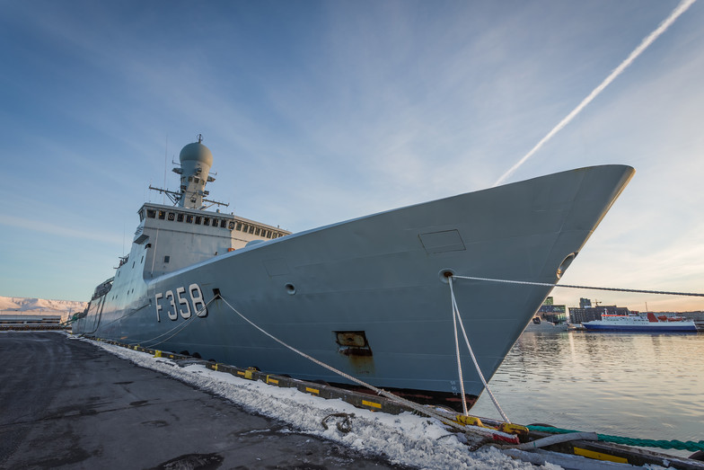 Frigate of the Royal Danish navy 